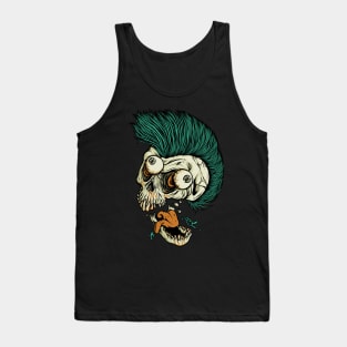 Skull Punk Style Tank Top